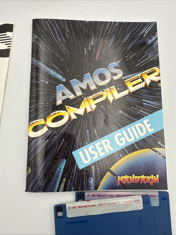 Mandarin AMOS Compiler Commodore Amiga Software, Complete