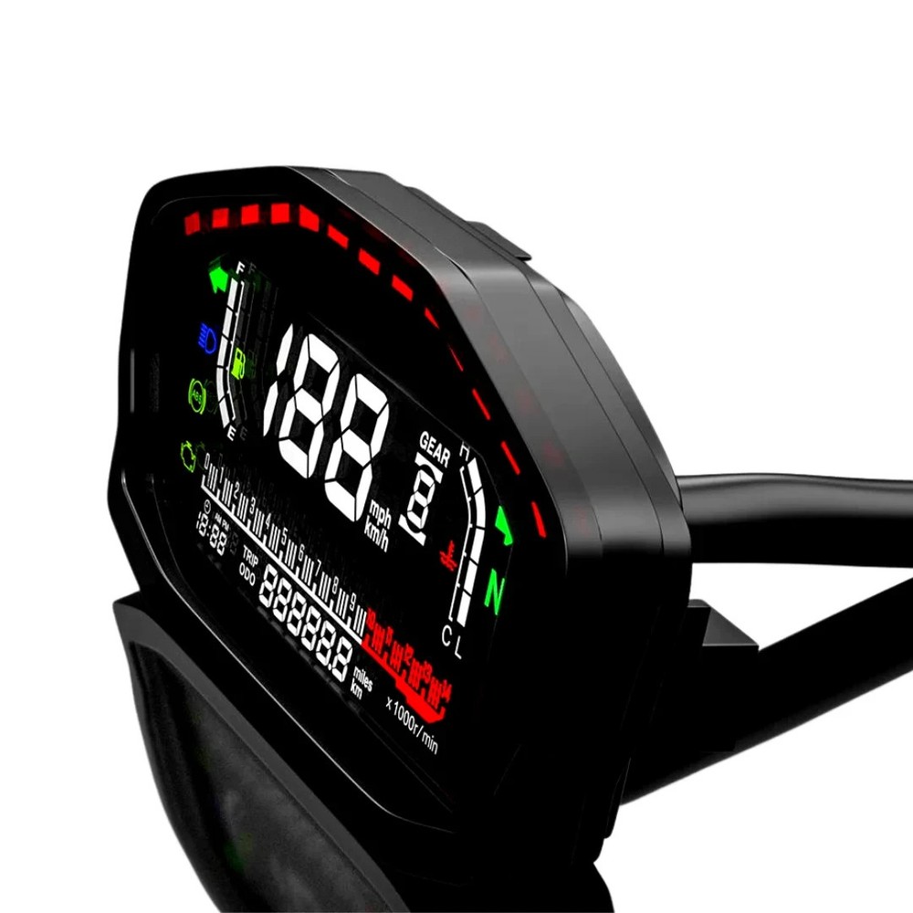Digital LCD Speedometer for TRIUMPH Tiger 1050 – Multifunction LED