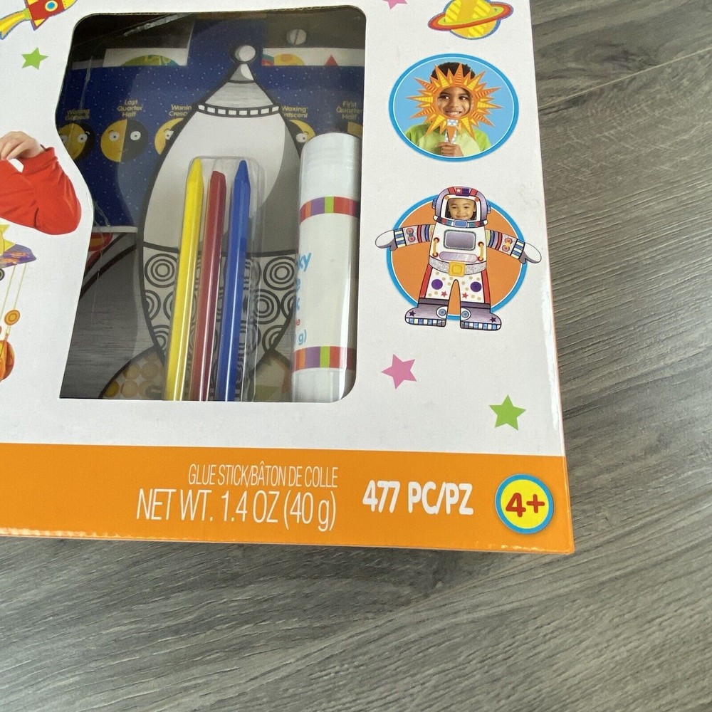 Alex Discover Space Activity Box Age 4 and Up 477 Pc Ready Set Space