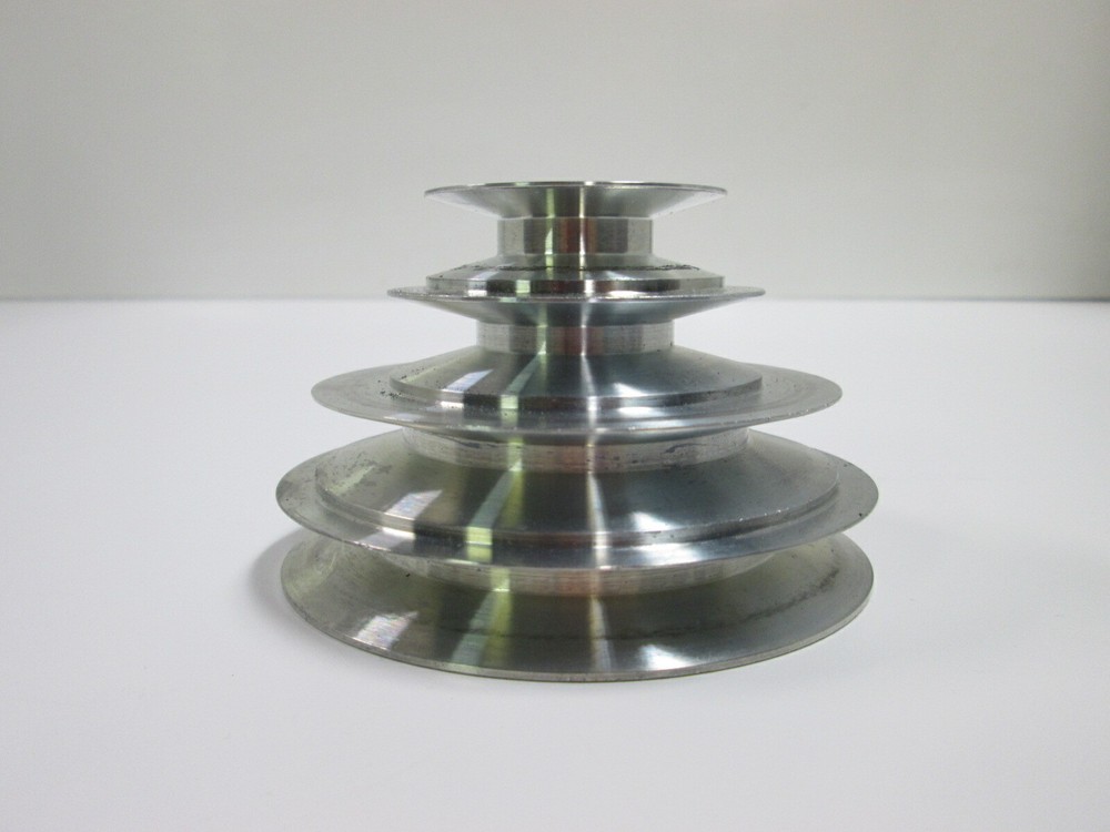 4-Step Cone Pulley 3/4" Keyed Bore; Replacement for Lathe Drill Press Scroll Saw