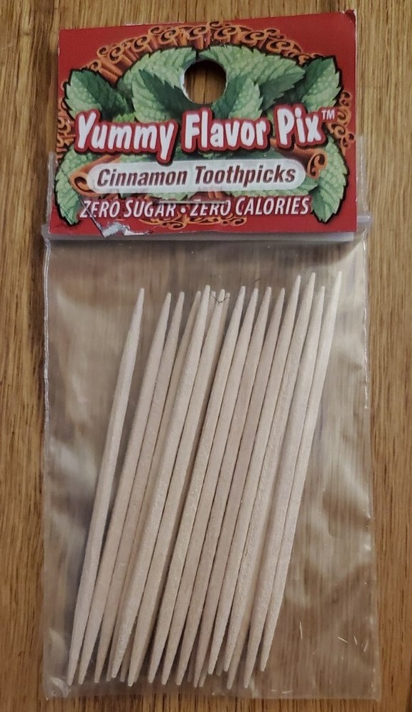 Yummy Flavored Toothpicks- CINNAMON