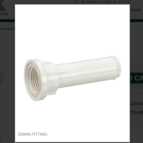 DRAIN FITTING # 1011357-87