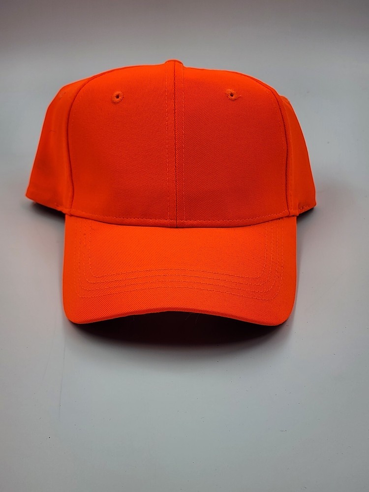Paramount Outdoors Blaze Orange Hunting Hat Ball Cap - Adjustable Snapback