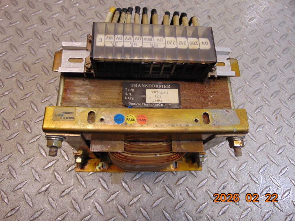 SODICK KRT12-5-3 TRANSFORMER