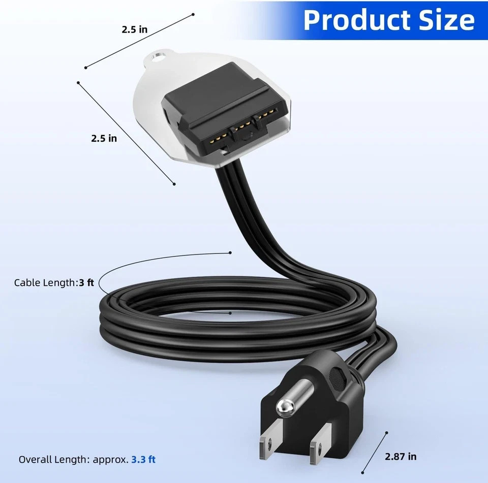 EZ Connect Power Cord for Insinkerator,Compatible with Power and Advanced Series