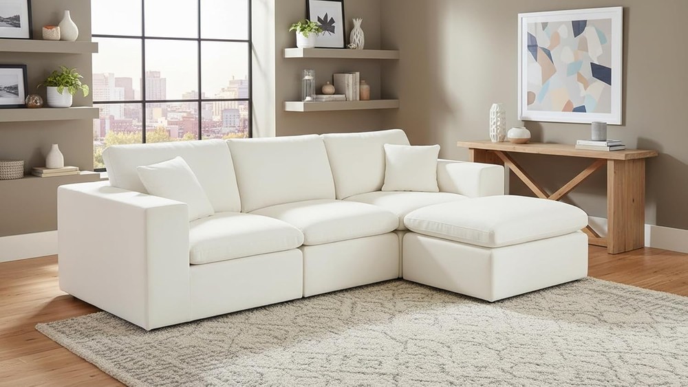 Folding Sofa Bed Single Size W/ Pillow Memory Foam Convertible Sleeper Chair