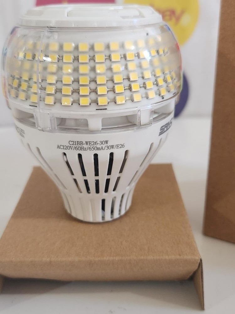 Daylight LED Light Bulb 300 Watt Equivalent Non-dimmable E26 Base 30W Power 5000