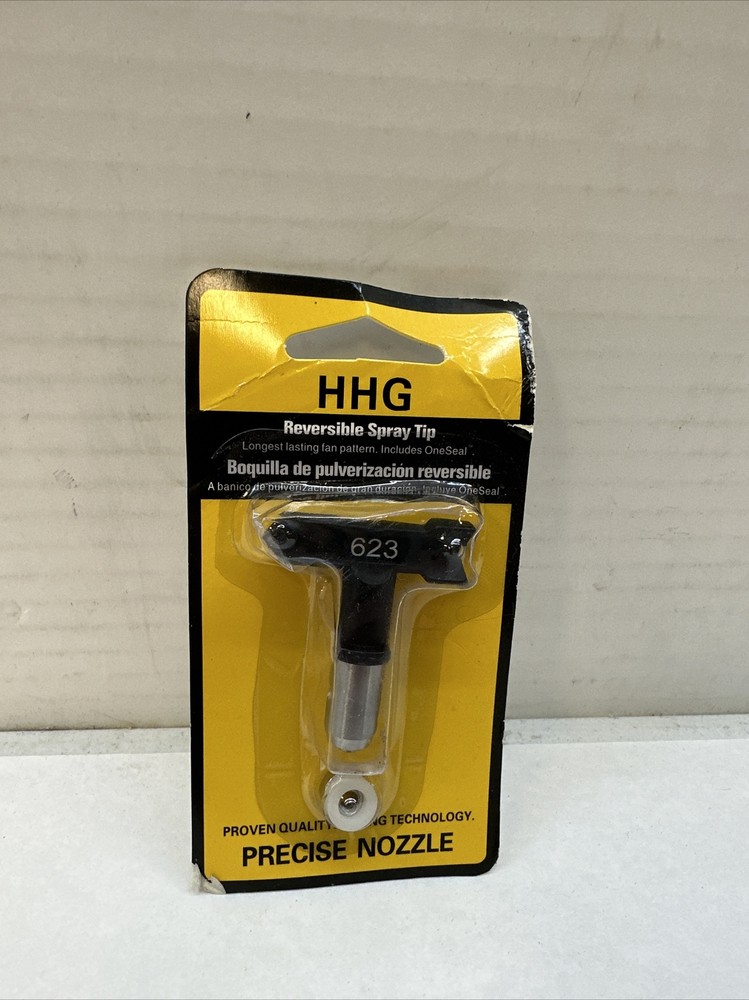 HHG Reversible Spray Tip Precise Nozzle Airless Paint Replacement Installation