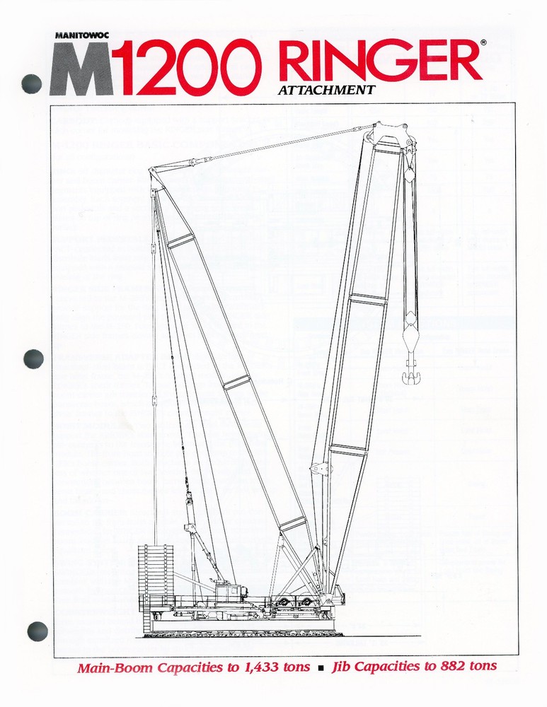 Manitowoc Crane Brochure Collection
