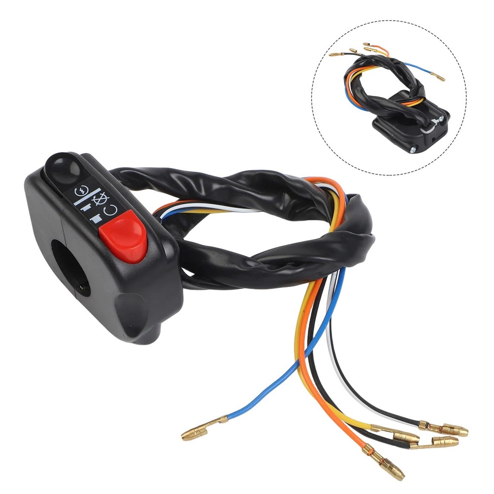 Multi function Motorcycle ATV Handlebar Side Switch for Quick Installation