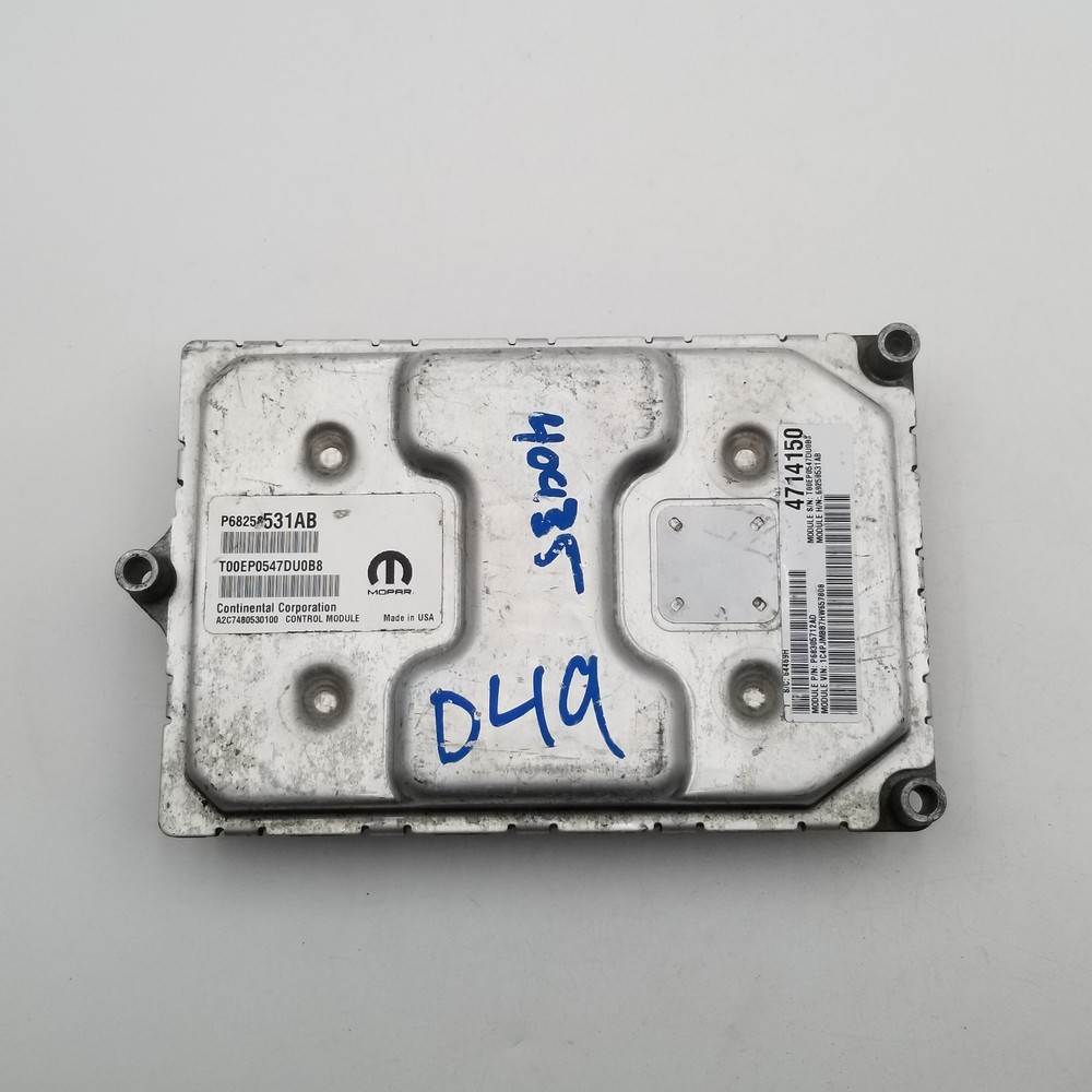 2016 2017 Jeep Cherokee Engine Computer Control Module ECU ECM OEM P68258531AB