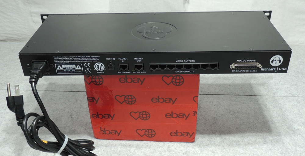 Hear Technologies | Hear Back Hub | HB-4PAK1-US | Rack Mountable