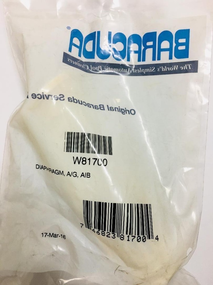 Baracuda G2 Diaphragm W81700 Alpha / Beta / Pacer