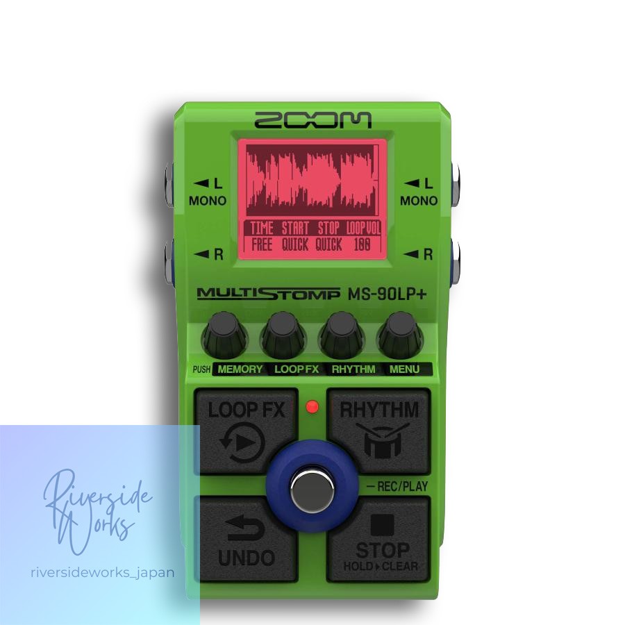 ZOOM MS-90LP+ MultiStomp Effects Box Looper Pedal
