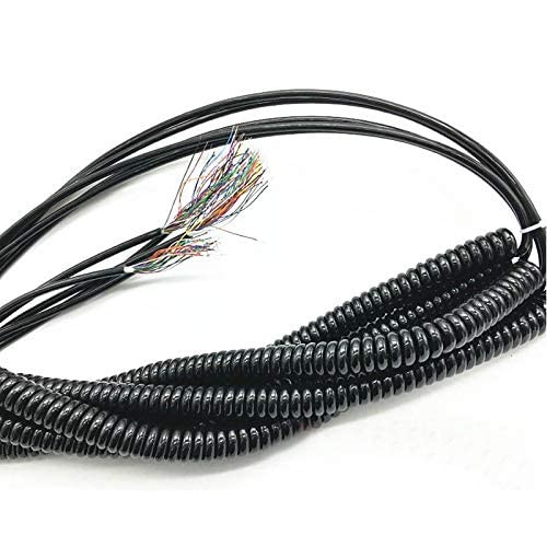 26Core Spiral Coiled Cable for CNC Handheld Encoder Manual Pulse Generator 56m