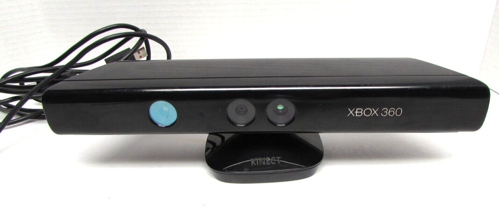 Genuine Microsoft Xbox 360 Kinect Connect Black Sensor Bar Model 1473 Untested