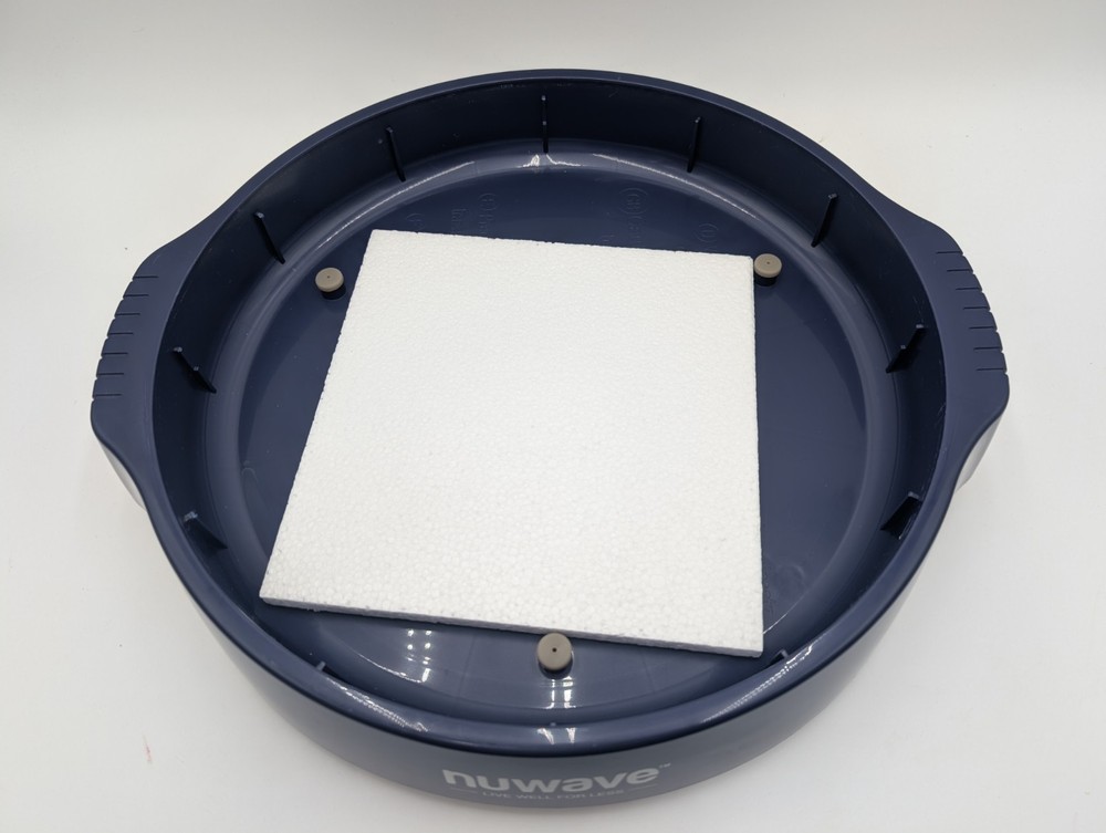 Nuwave Pro Plus Infrared Oven Model 20654 Plastic Base Tray Pan Replacement Part