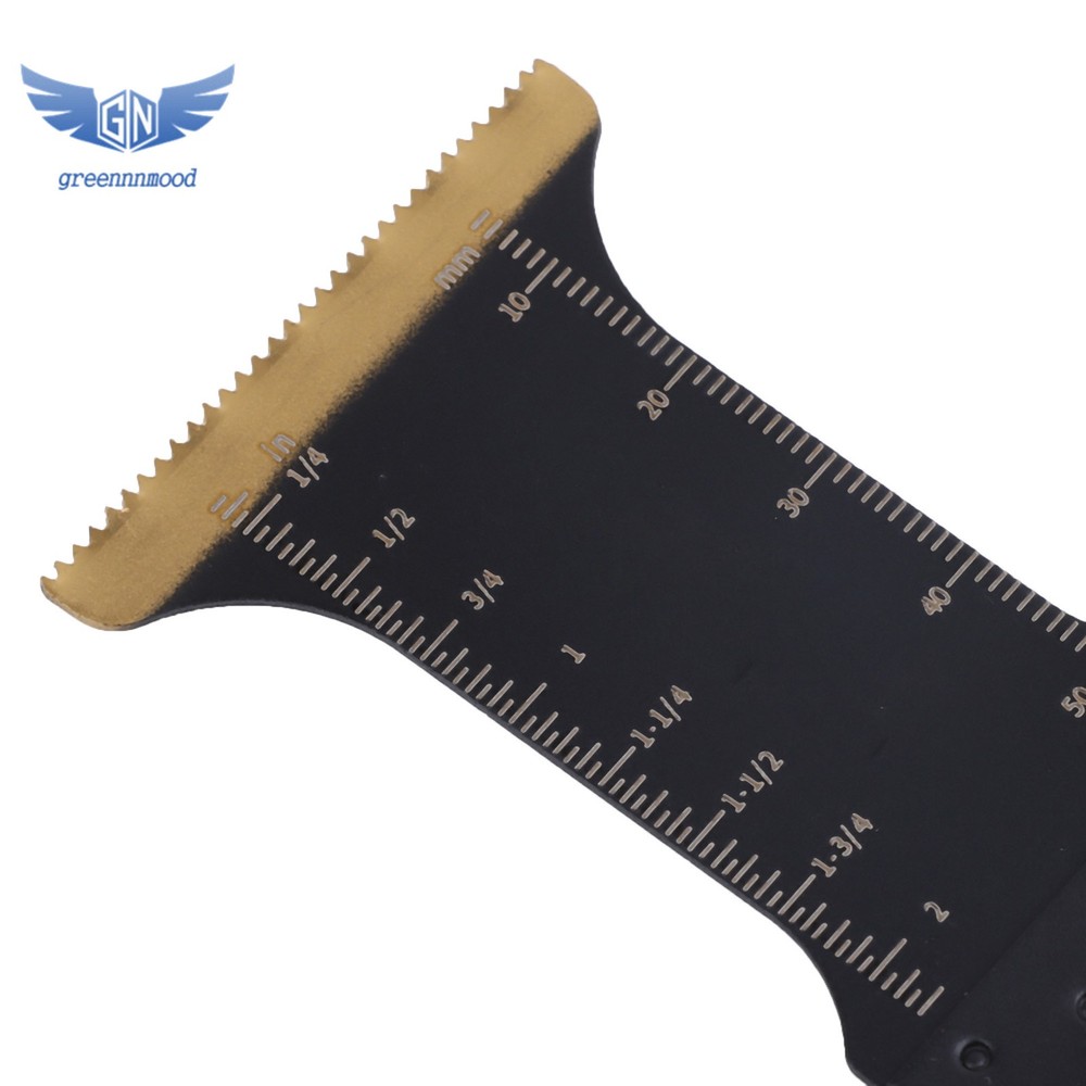 110 PCS Multitool Blades Oscillating Tool Blade Universal Titanium Saw Blades
