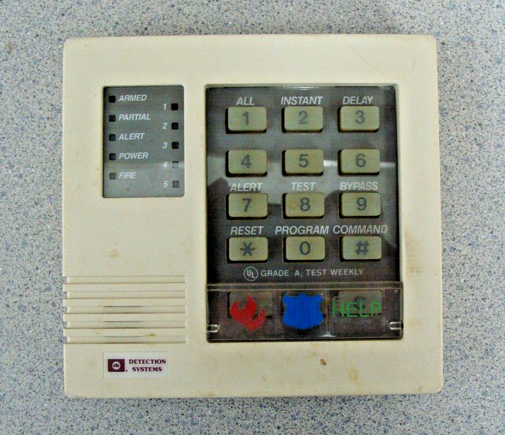 DS DETECTION SYSTEMS 7091 KEYPAD TOUCHPAD #2