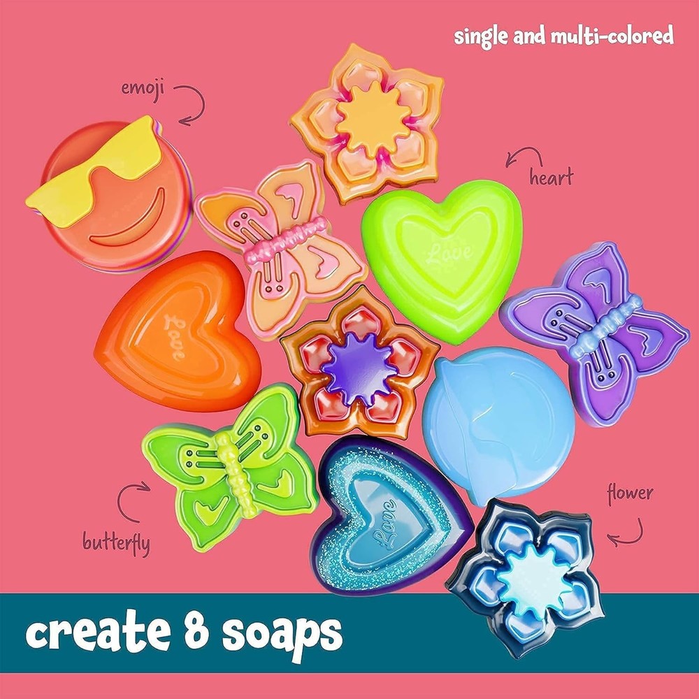 Creative Soap Making Kit for Kids - Educational Fun & STEM Activity - Age 6-12