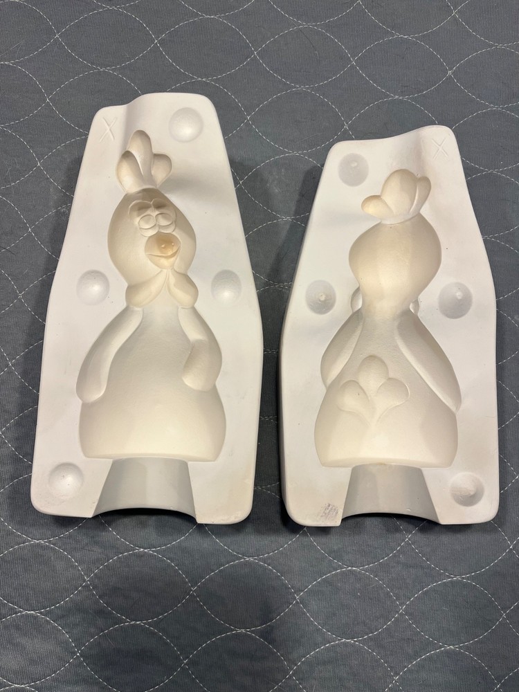 Clay Magic 3057 Chunky Chicken Slip Casting Mold