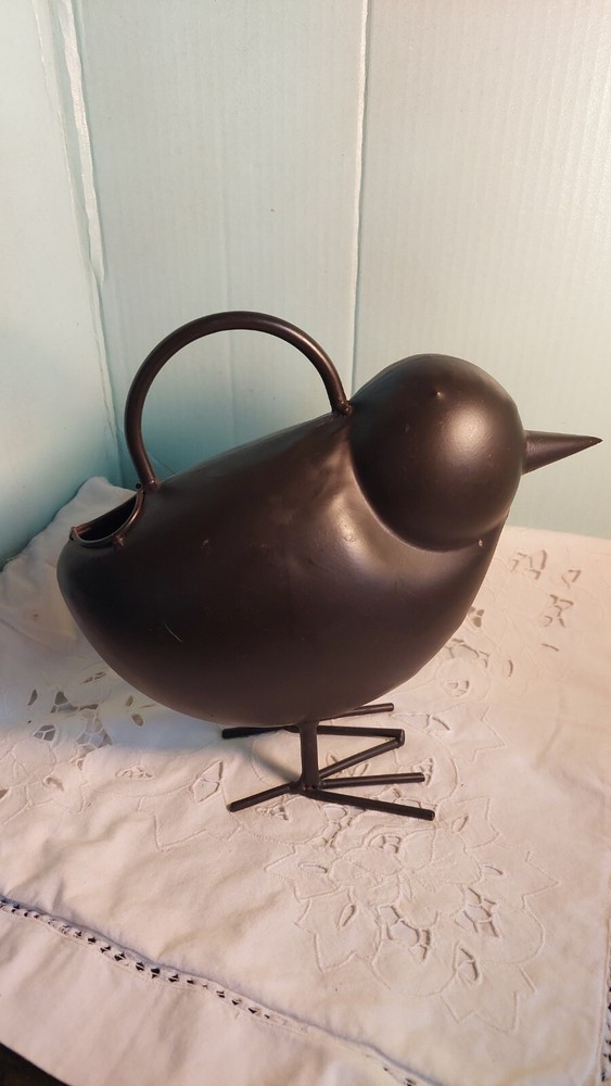 Watering Can Bird Rustic Sprinkler