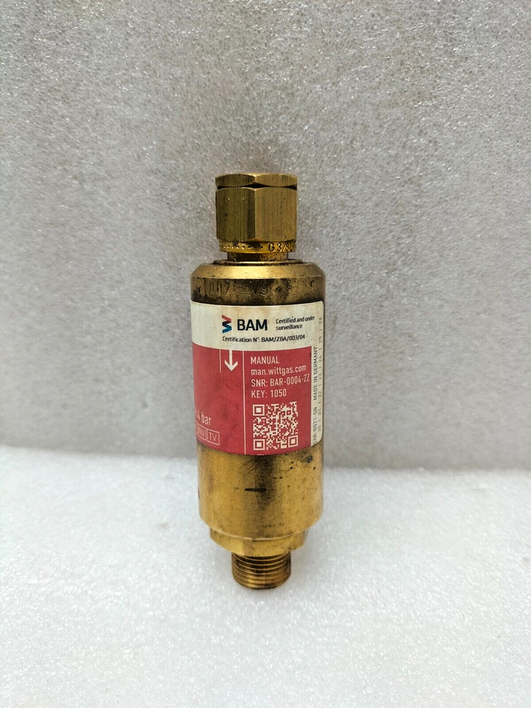 WITT 85-10 FLASHBACK ARRESTOR 5853721