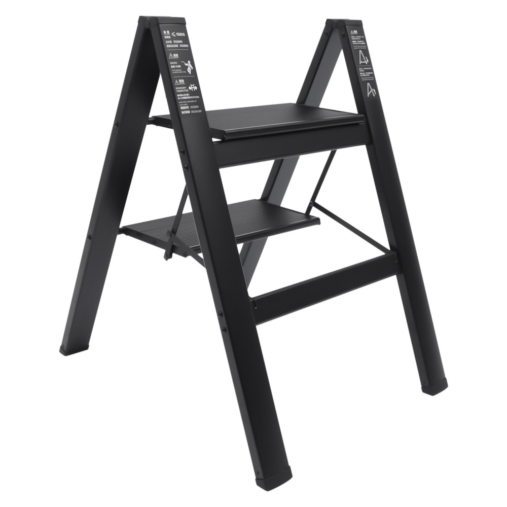 2 Step Folding Step Stool Portable Folding Ladder Stools For Adults Office Home