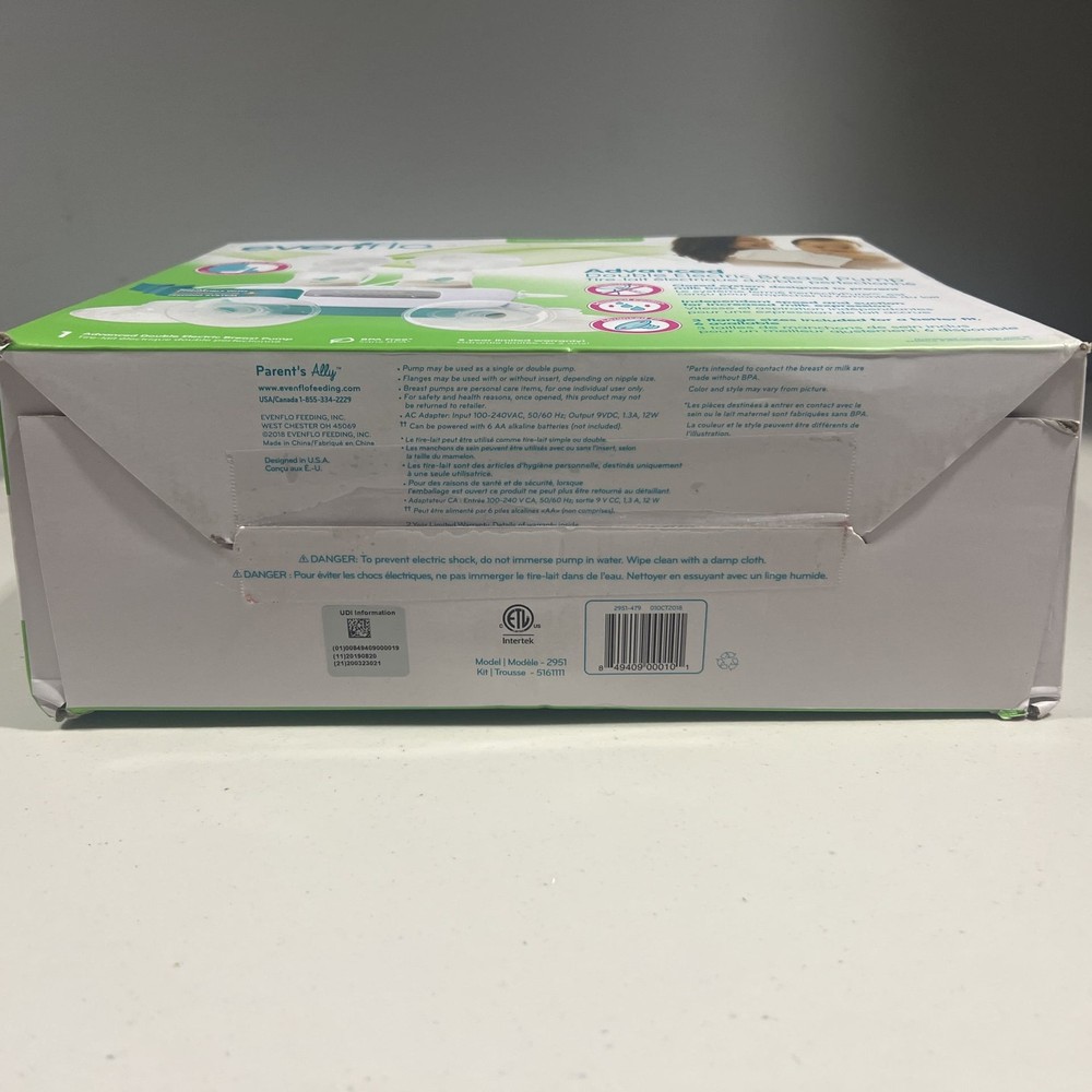 Evenflo Advanced Double Electric Breast Pump