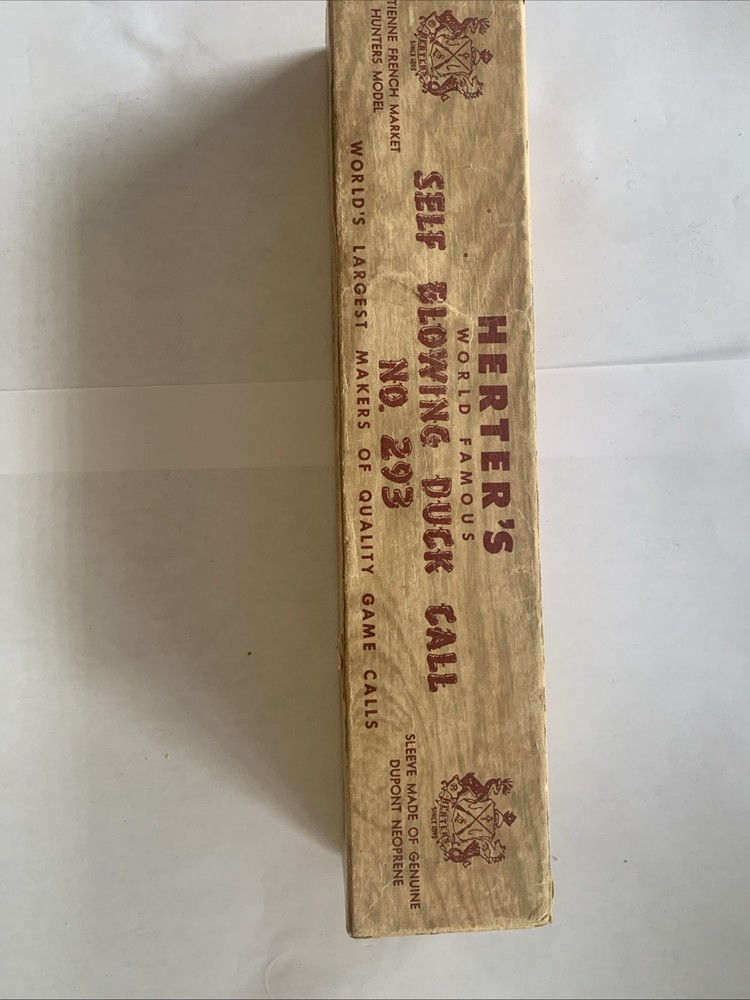 Herters Game Call Box Lot