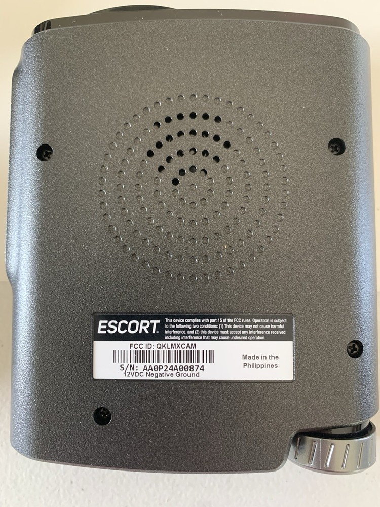 Escort MAXcam 360c Radar Detector and Dash Camera