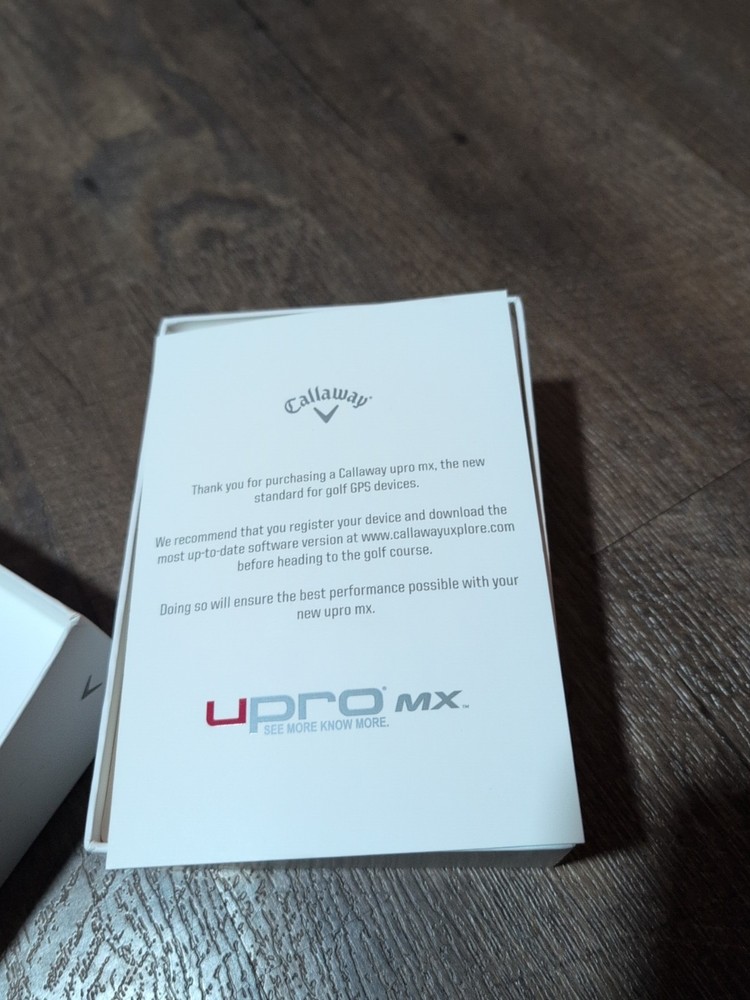 Callaway Upro Hold Gps Without Battery