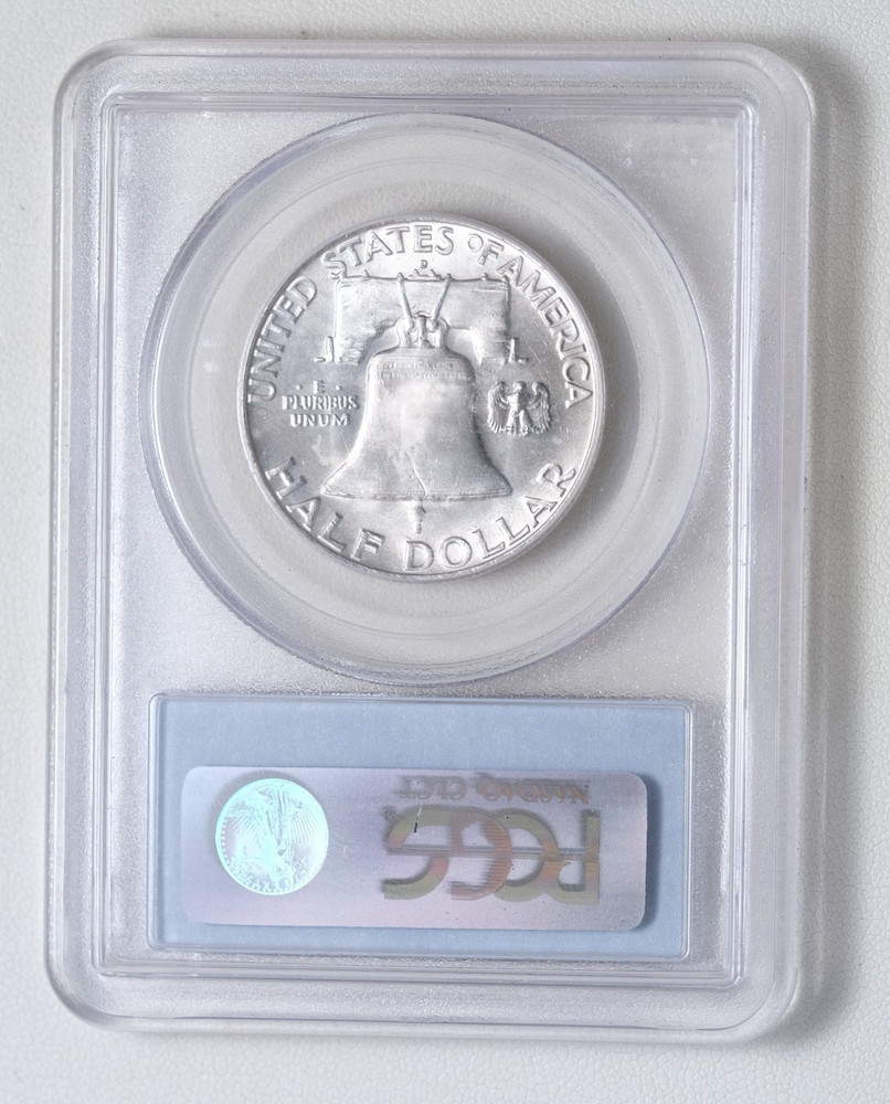 1958-D Franklin Half Dollar PCGS MS64FBL "407"
