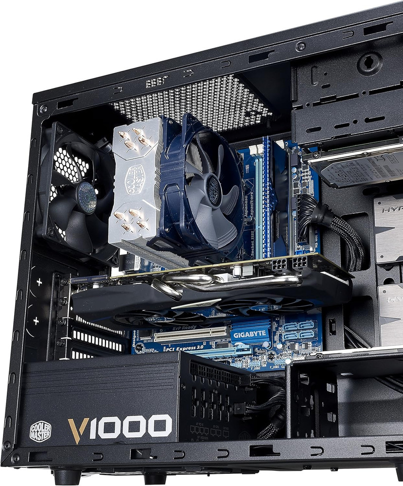 N200 - Mini Tower Computer Case with Fully Meshed Front Panel and Matx/Mini-Itx