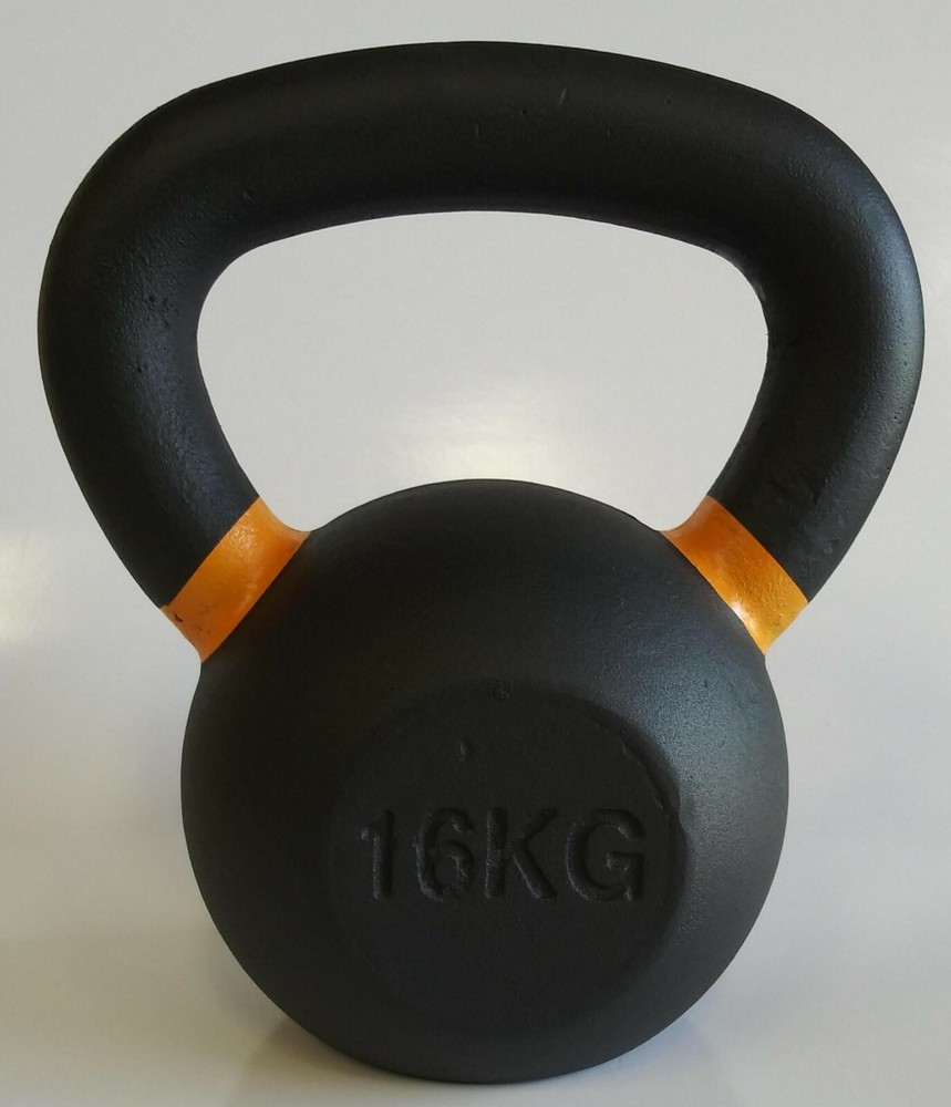 PowerFit Premium Black Kettlebells