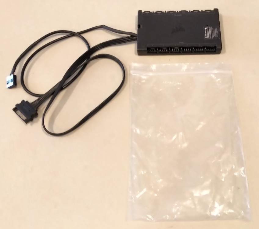 Corsair Commander Core RGB PWM Fan Controller - Black