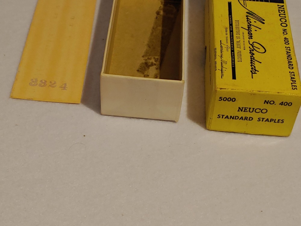 Vintage - NEUCO Staple Box - Empty box only as shown