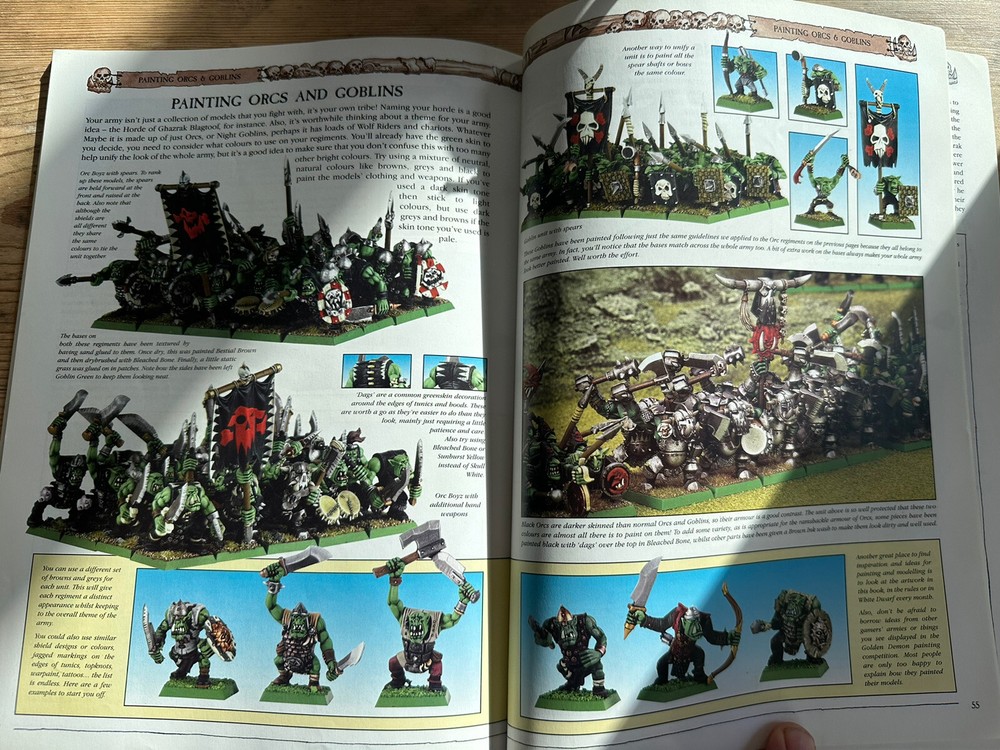 Warhammer Orcs & Goblins Armies Supplement Games Workshop 2003