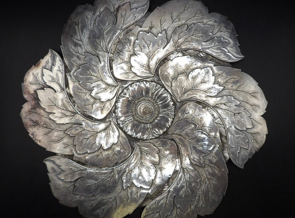 Two Antique Silver Trivets SHM Simpson Hall Miller & Co