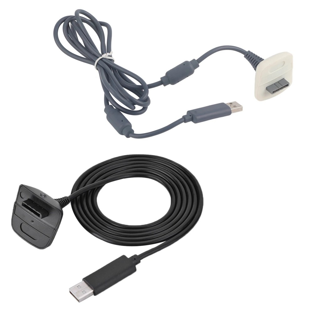 For Microsoft Xbox 360 Wireless Controller USB Charger Quick Charging Cable Cord