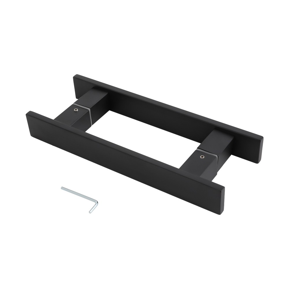H-shaped Handle Sliding Stainless Steel Door Handle Dual Sided Push Pull Handle