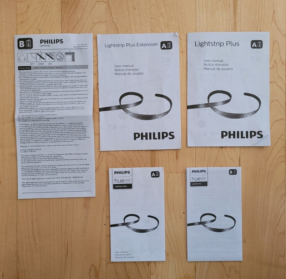 Philips Hue LED Light Strip Manual & Operations Guide