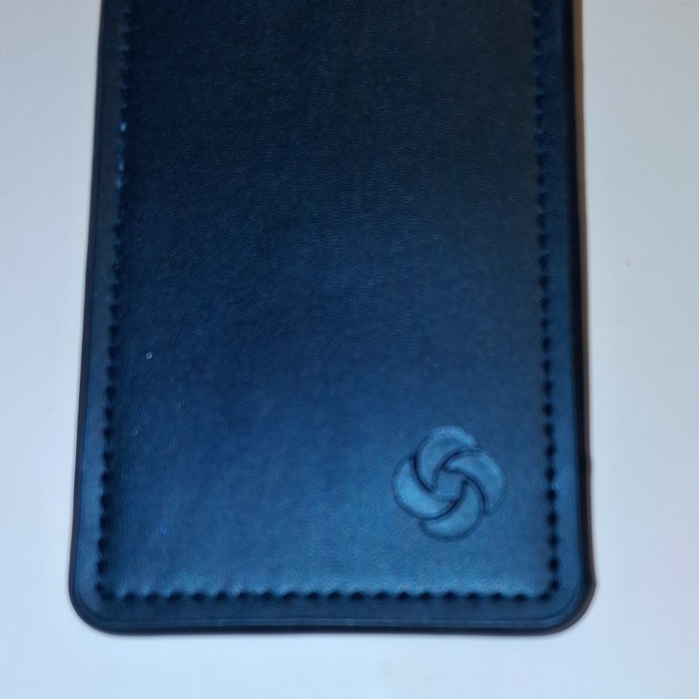 Samsonite Leather ID Tag