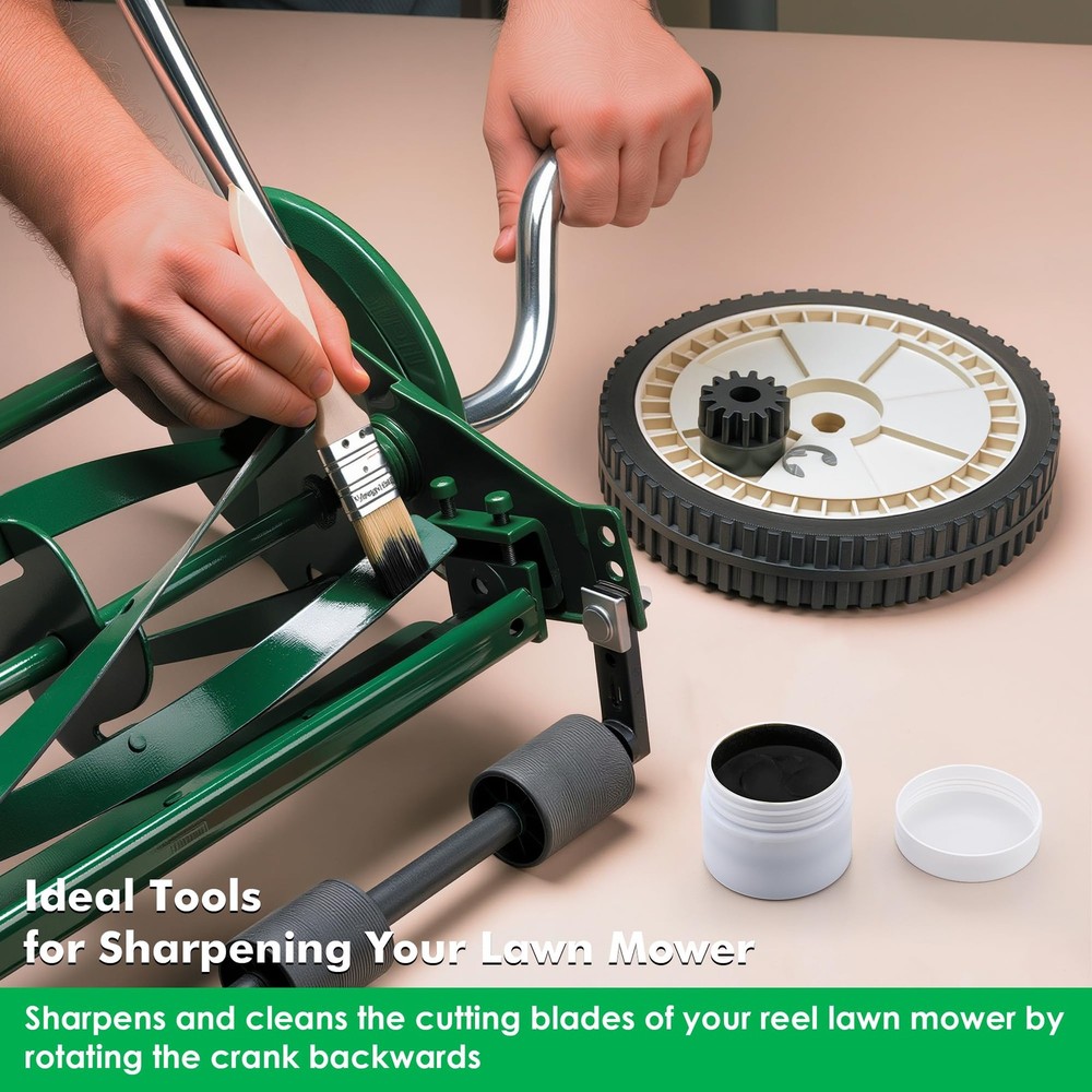 Dunkive Compound Sharpening Kit, Reel Lawn Mower Kit Compatible...