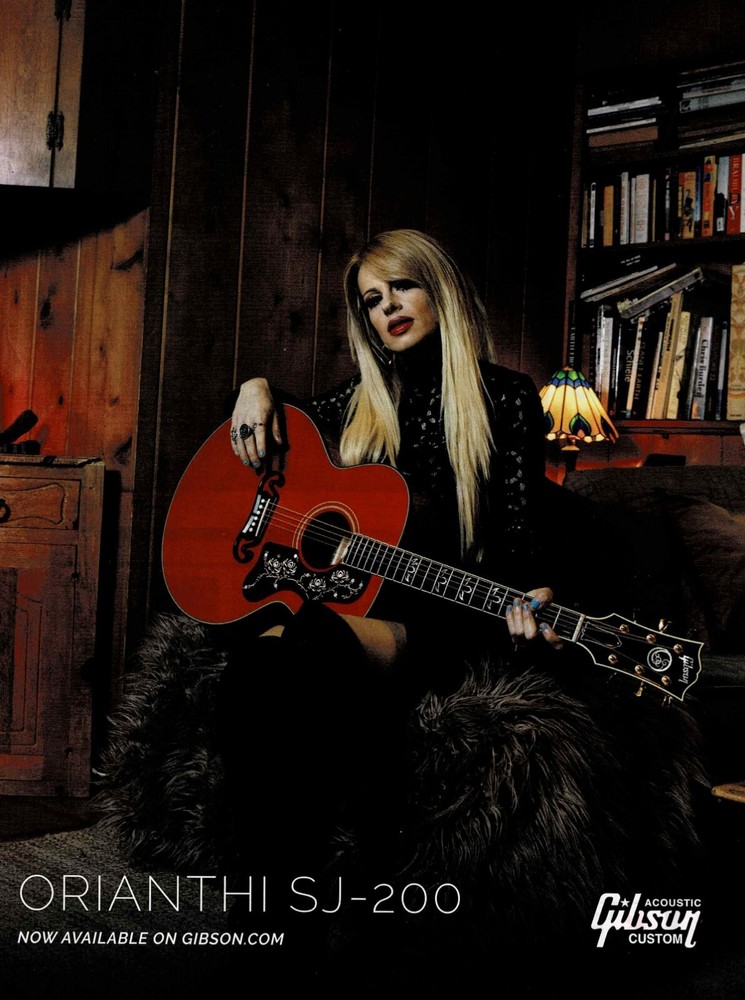 ORIANTHI - Gibson Guitars - 2021 Print Advertisement