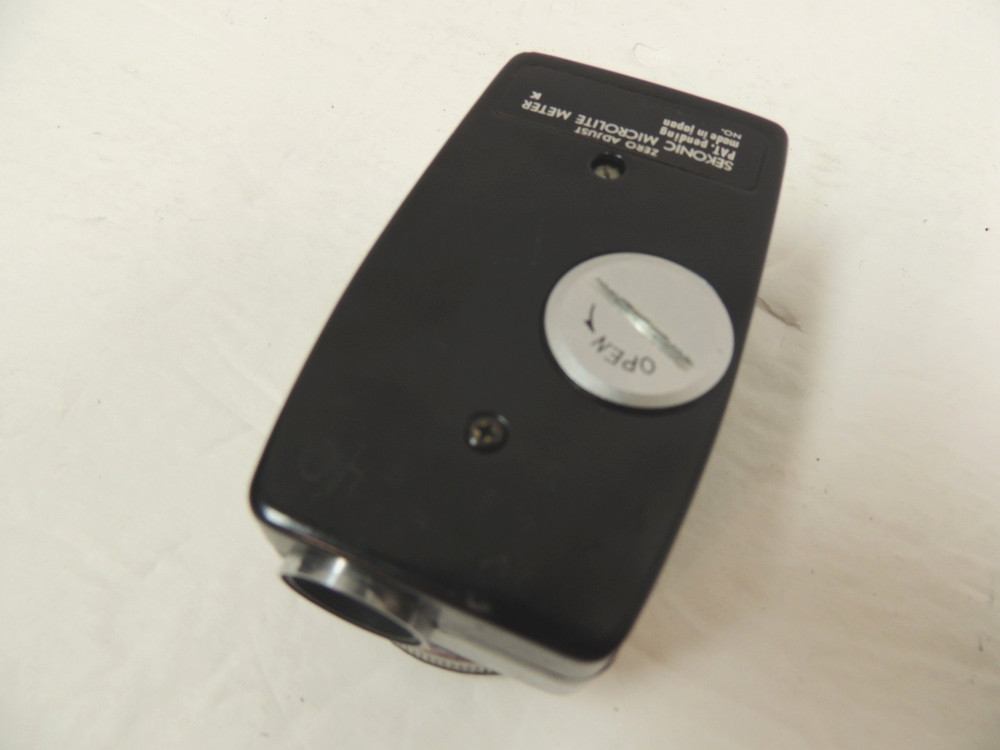 Sekonic Microlite Meter K Zero Adjust Silver-Tone Analog Light Meter not tested