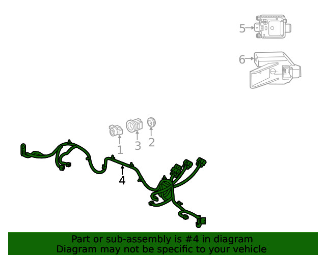 Genuine GM Harness 86807474