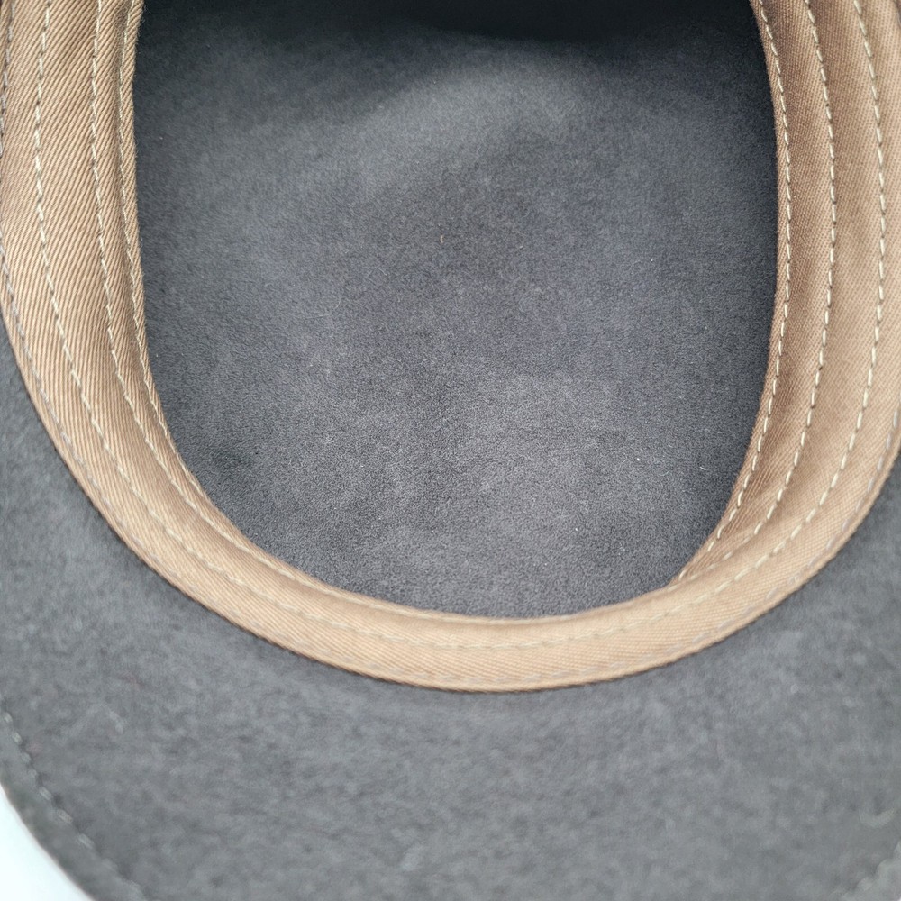 SCALA Wool Brown Wool Beret Hat Vtg