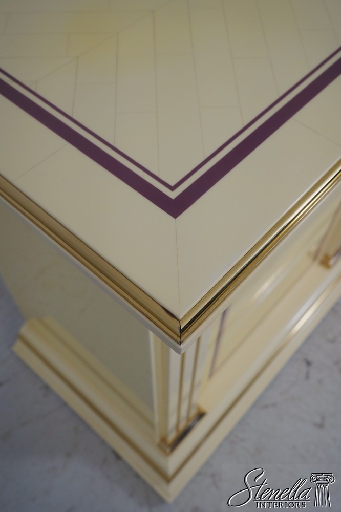 68953: Modern Design Lacquer Tessellated Inlay Sideboard