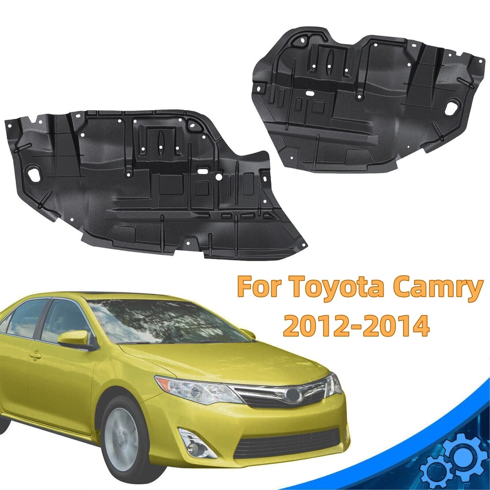 Fit For Toyota Camry 2012-2014 Front Engine Splash Shield Under Cover Left&Right
